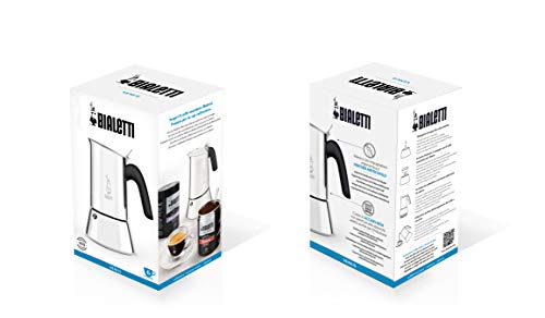 Bialetti Venus Stovetop Espresso Coffee Maker, 6-Cup, Stainless Steel