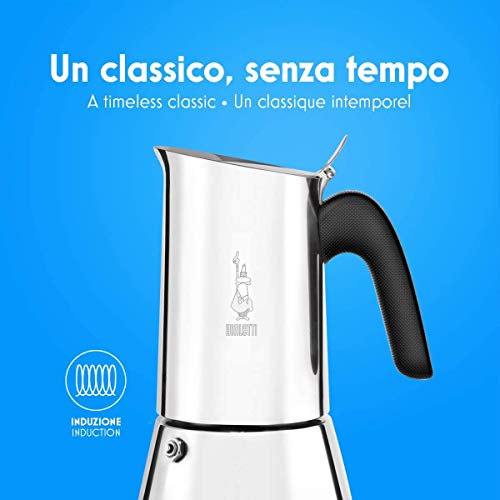 Bialetti Venus Stovetop Espresso Coffee Maker, 6-Cup, Stainless Steel
