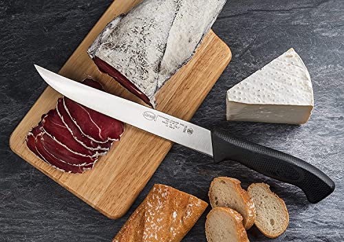 SANELLI Italian Knife Set with Magnetic Block - Black