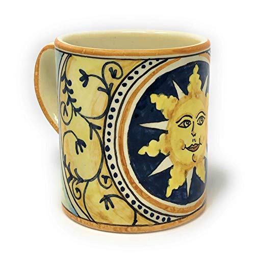 PARRINI ART CERAMICS - Hand-Painted Italian Mug Cup