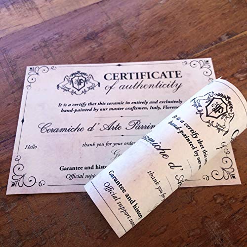 PARRINI ART CERAMICS - Hand-Painted Italian Mug Cup