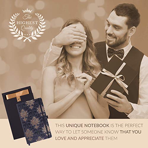 Italian Handmade Writing Journal - Ivory Paper - Vintage Travel Diary