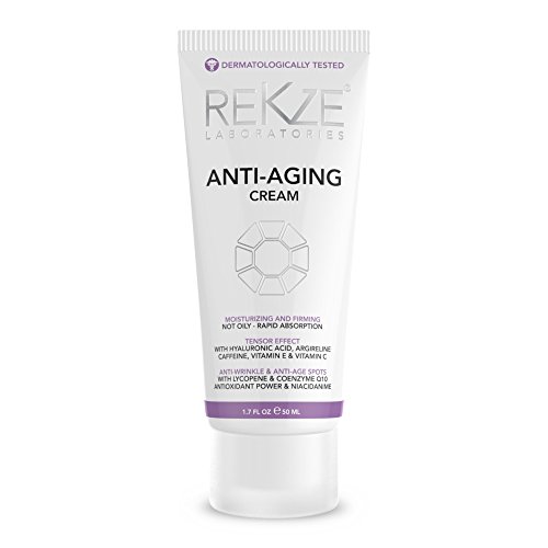 REKZE Advanced Formula Anti-Aging Cream: Unisex Rejuvenation for Face, Neck & Hands - Clinically Proven, Dermatologist-Recommended