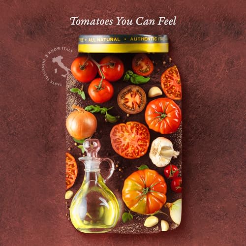 Tuscanini Napoletana Pasta Sauce 24.3oz (2 Pack) | Imported from Italy for that Authentic Italian Dinner Taste