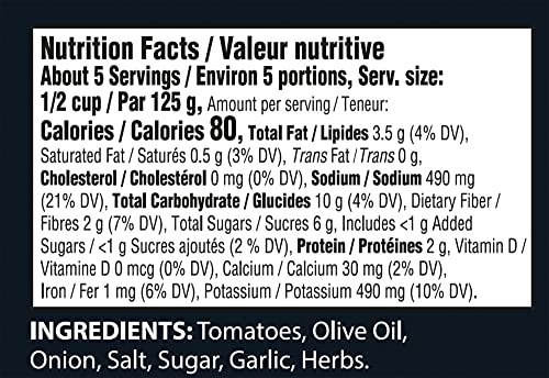 Tuscanini Napoletana Pasta Sauce 24.3oz (2 Pack) | Imported from Italy for that Authentic Italian Dinner Taste