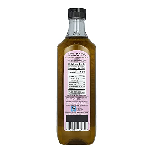Colavita All Natural Roasted Garlic Olive Oil 32oz