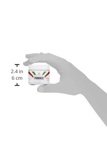 Proraso Pre-Shave Conditioning Cream for Men, Sensitive Skin Formula with Oatmeal and Green Tea, 3.6 Ounce (Pack of 1)