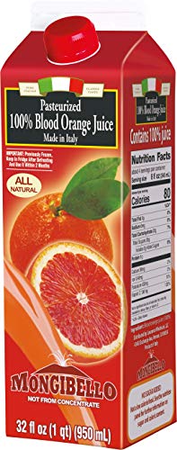 3-pack Mongibello Blood Orange Juice - 100% Fresh Squeezed