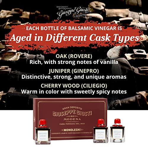 Italian Balsamic Vinegar Gift Set - Trio Collection