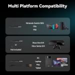 IMYB A36 Gaming Headset with Microphone for Multiple Platforms