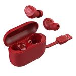 JLab Go Air Pop True Wireless Bluetooth Earbuds + Charging Case, Rose Red, Dual Connect, IPX4 Sweat Resistance, Bluetooth 5.1 Connection, 3 EQ Sound Settings Signature, Balanced, Bass Boost