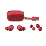 JLab Go Air Pop True Wireless Bluetooth Earbuds + Charging Case, Rose Red, Dual Connect, IPX4 Sweat Resistance, Bluetooth 5.1 Connection, 3 EQ Sound Settings Signature, Balanced, Bass Boost