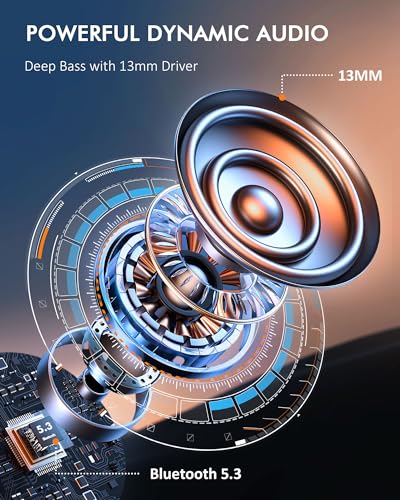 Bluetooth Earbuds with 120H Playtime & LED Display