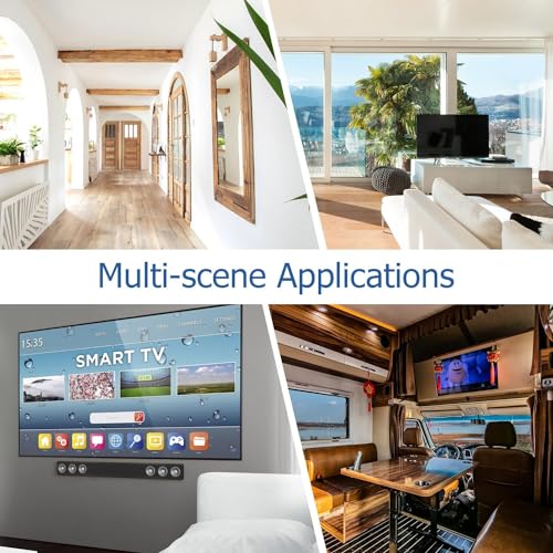 2024 TV Antenna - Amplified Long Range 580+Miles | Supports 4K HD | Indoor Outdoor