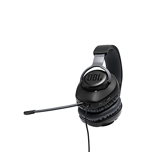 JBL Quantum 100 Over-Ear Gaming Headphones - Black