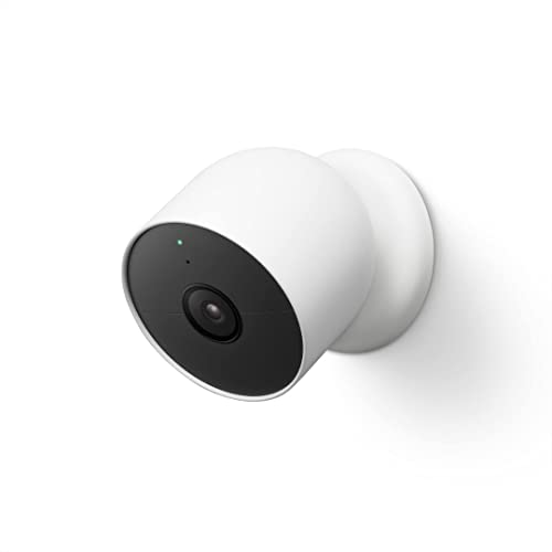 Google Nest Cam Outdoor/Indoor, Battery - 2nd Gen - 1PK