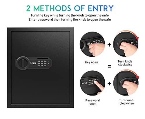 RPNB Deluxe Digital Keypad Safe - 1.52 Cubic Feet
