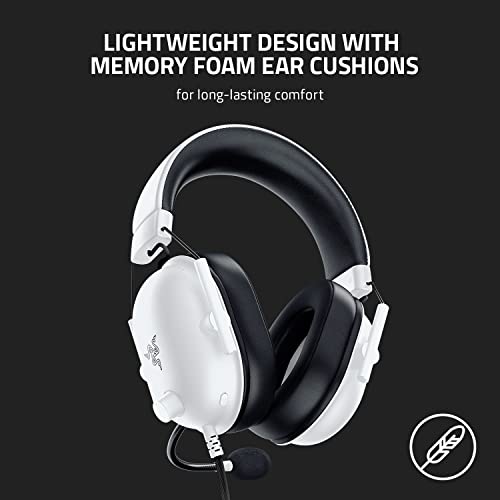 Razer BlackShark V2 X Gaming Headset White 7.1