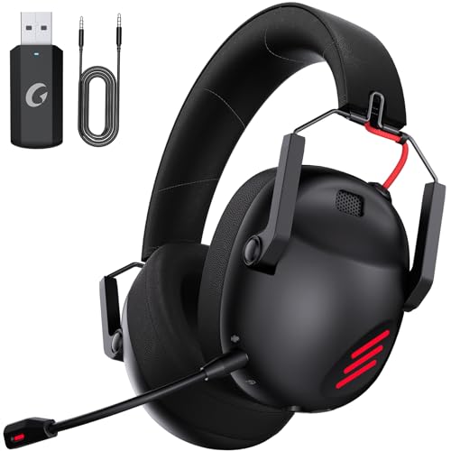 KAPEYDESI Wireless Gaming Headset for Multi-Platform Gaming