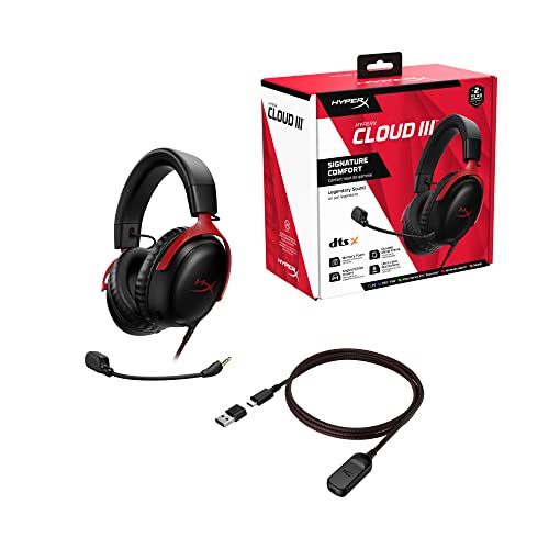 HyperX Cloud III Gaming Headset for PC, PS5
