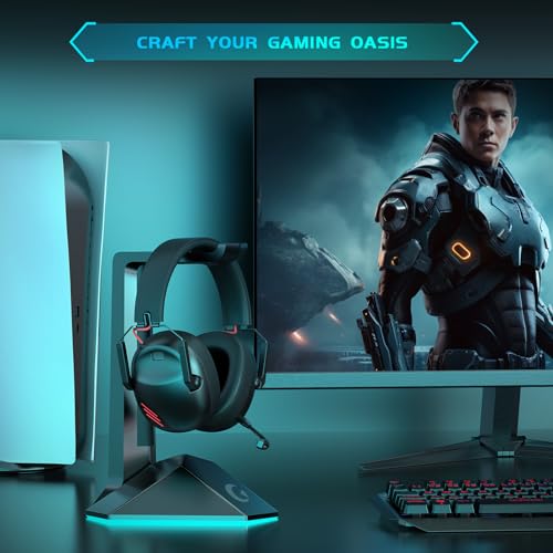 KAPEYDESI Wireless Gaming Headset for Multi-Platform Gaming