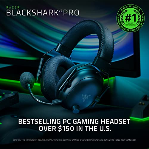 Razer BlackShark V2 Pro Wireless Gaming Headset - THX 7.1 Sound