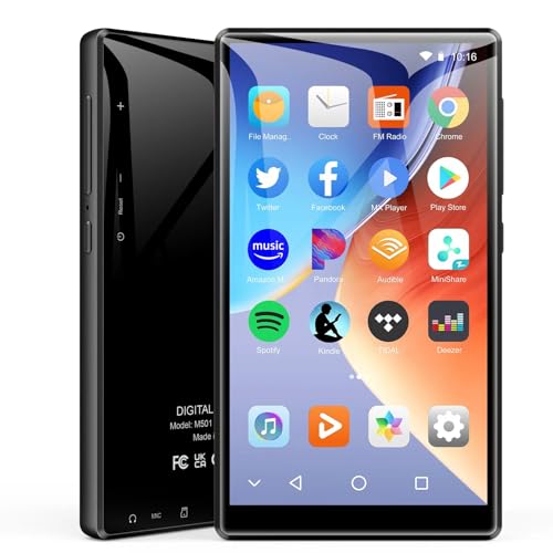 SWOFY 80GB Black Mp3 Player with Bluetooth