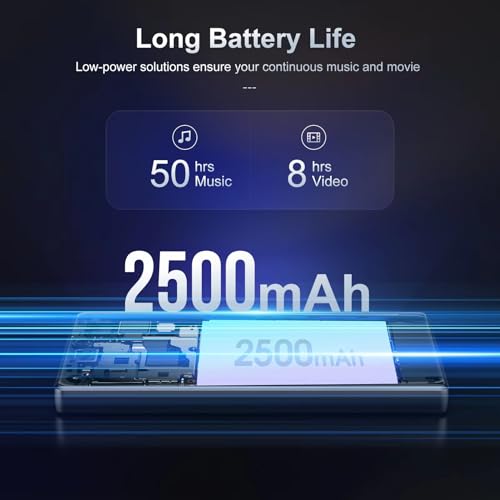 SWOFY 80GB Black Mp3 Player with Bluetooth