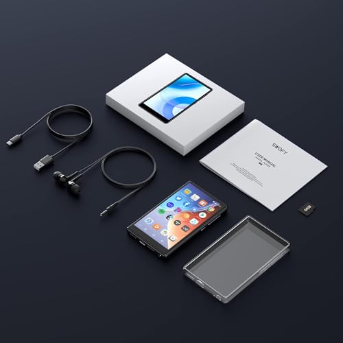 SWOFY 80GB Black Mp3 Player with Bluetooth