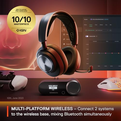 SteelSeries Arctis Nova Pro Wireless Multi-Gaming Headset