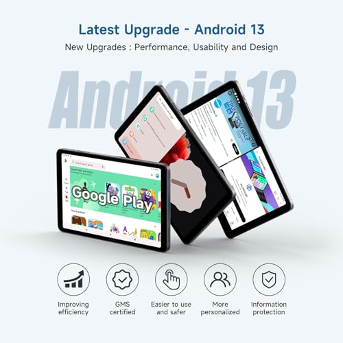 ALLDOCUBE 8.4 inch Tablet, Helio G99 Android Tablet with Widevine L1 iPlay50 Mini Pro NFE, FHD+ 1920×1200 Android13 Tablet, 16GB(8+8) RAM 256GB ROM 512GB Expandable, 5MP/13MP 4G LTE Bluetooth 5.2