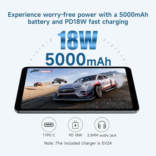 ALLDOCUBE 8.4 inch Tablet, Helio G99 Android Tablet with Widevine L1 iPlay50 Mini Pro NFE, FHD+ 1920×1200 Android13 Tablet, 16GB(8+8) RAM 256GB ROM 512GB Expandable, 5MP/13MP 4G LTE Bluetooth 5.2
