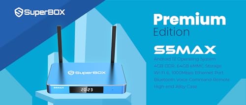 S 5 M A X, 2024 Pack,1 Voice and 1 Full Keyboard Remote, 2 HDMI, Tf Card, Memory Stick, LED Light Strip (Easy Detailed Install Instructions by Seller, Phone Support Included