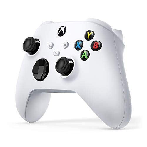 White Xbox Core Wireless Gaming Controller for Xbox Series X|S, Xbox One, Windows PC, Android, and iOS