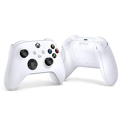 White Xbox Core Wireless Gaming Controller for Xbox Series X|S, Xbox One, Windows PC, Android, and iOS