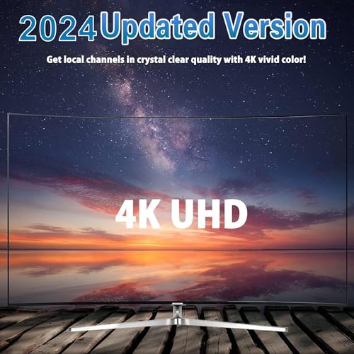 2024 Upgraded Indoor TV Antenna for Long Range