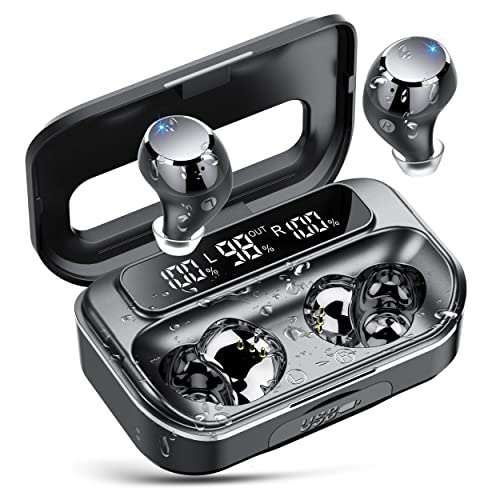 Wireless Bluetooth Earbuds with LED Power Display