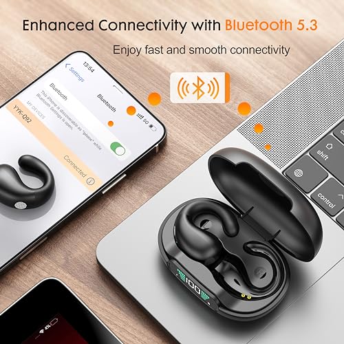Wireless Sports Earbuds with LED Display Charging Case