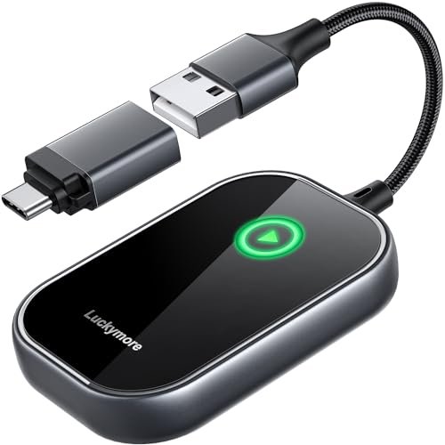 Wireless Carplay Adapter for Apple iPhone iOS 10+