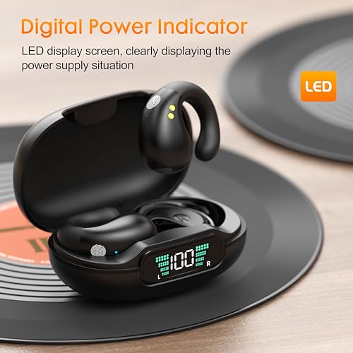 Wireless Sports Earbuds with LED Display Charging Case