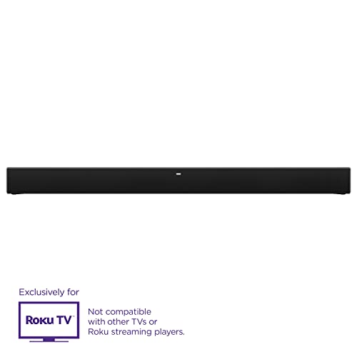 TCL Alto R1 Wireless 2.0 Channel Sound Bar for Roku TV, Bluetooth,Wifi TSR1-NA 31.5-inch, Black