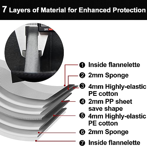 Cwatcun Camera Bag Crossbody Shoulder Messenger Camera Case, Lightweight DSLR/SLR/Mirrorless Photography Bag with Tripod Holder and Rain Cover for Canon, Nikon, Sony, Fuji Cameras, Lens Accessories