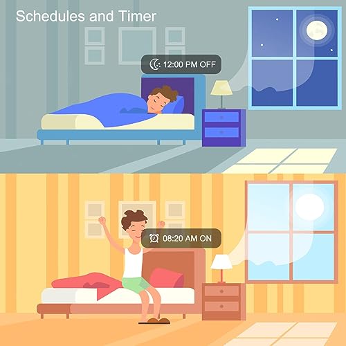 MELPO Alexa Light Bulb 130W Equivalent, Smart Light Bulbs Warm White to Daylight Tunable, A19 E26 Bluetooth LED Bulbs for Bedroom Kitchen Living Room Office（8 Pack）