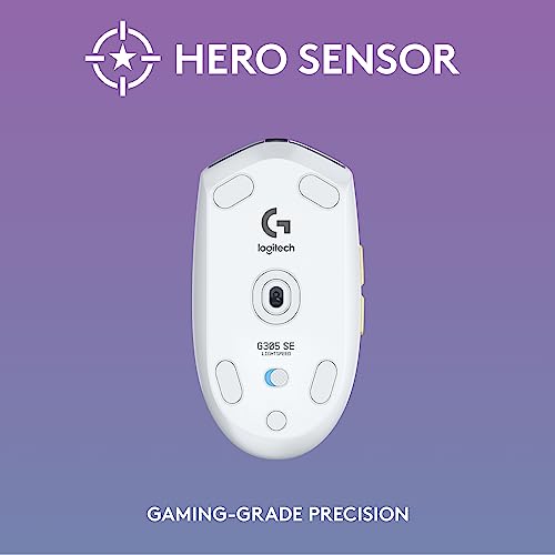 Logitech G435 Lightspeed Wireless Gaming Headset + G305 Lightspeed Wireless Gaming Mouse - White