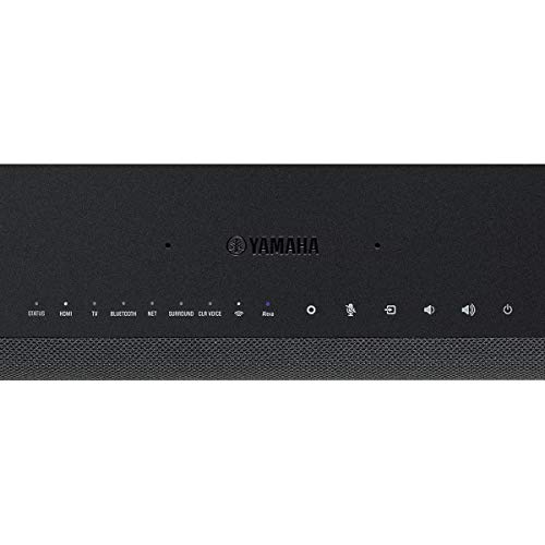 Yamaha Audio YAS-209BL Sound Bar with Wireless Subwoofer, Bluetooth, and Alexa Voice Control Built-In,Black,36 x 2.5 x 4.25 inches