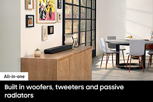 SAMSUNG HW-S60B 3.1ch Soundbar w/Dolby Atmos, DTS Virtual:X Q Symphony, Adaptive Sound, Game Mode, Bluetooth Connection, 2022