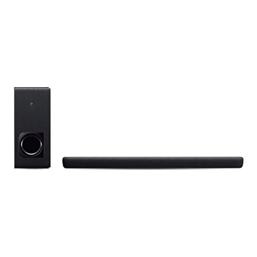 Yamaha Audio YAS-209BL Sound Bar with Wireless Subwoofer, Bluetooth, and Alexa Voice Control Built-In,Black,36 x 2.5 x 4.25 inches