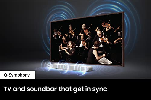 SAMSUNG HW-S60B 3.1ch Soundbar w/Dolby Atmos, DTS Virtual:X Q Symphony, Adaptive Sound, Game Mode, Bluetooth Connection, 2022