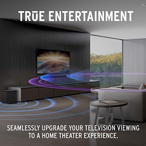 Klipsch Cinema 400 Sound Bar + 8Inch Wireless Subwoofer with HDMIARC,Black