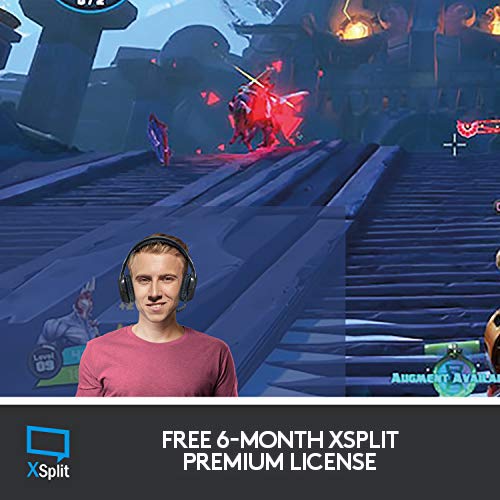 Logitech C922x Pro Stream Webcam – Full 1080p HD Camera, Black